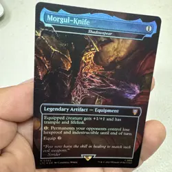 FOIL MORGUL-KNIFE (SHADOWSPEAR) (BORDERLESS) The Lord Of The Rings: Tales Of Mid - Image 6