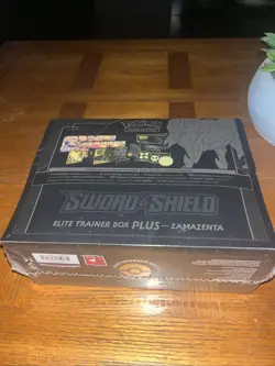 Pokémon TCG Sword & Shield Elite Trainer Box Plus Zamazenta Card Game - POK82743 - Image 2