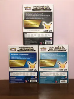 POKEMON TCG XY GENERATIONS Mythical COLLECTION Box Lot 3 - Image 3