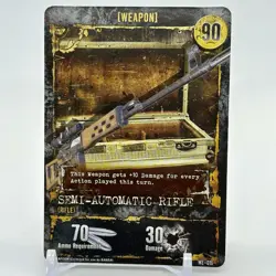 Weapon Replacement Card WE-016 For Resident Evil Deck Building Game Bandai - Image 1