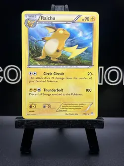 Pokemon TCG -  2016 Raichu 27/83 - Generations - Holo - LP - Image 2