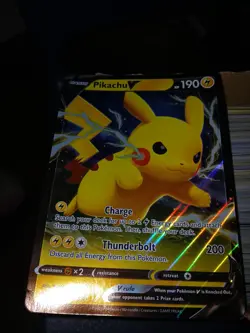 Box Of Random Pokémon Cards (Half A Shoe Box, Holos And Commons) + Pikachu Promo - Image 11