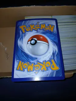 Box Of Random Pokémon Cards (Half A Shoe Box, Holos And Commons) + Pikachu Promo - Image 3