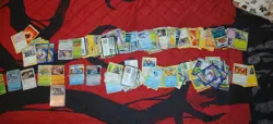 Box Of Random Pokémon Cards (Half A Shoe Box, Holos And Commons) + Pikachu Promo - Image 9