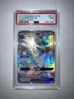 Pokemon Hidden Fates Full Art Gardevoir GX Card SV75 *MINT PSA 9* - Image 2