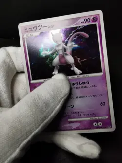 Pokemon card Mewtwo DPBP#181 DP4 Holo Rare Majestic Dawn 2007 Japanese MP Swirl - Image 15