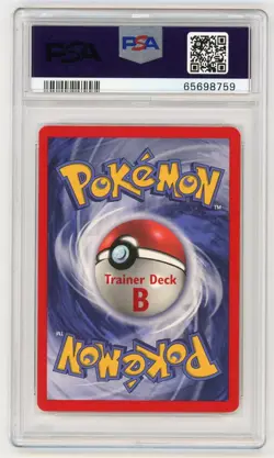Pokemon Card Starmie 64/102 Misty's Trainer Deck B Demo PSA 9 MINT - Image 2