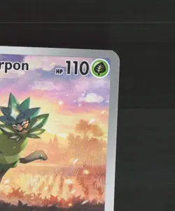 Teal Mask Ogerpon SVP123 Full Art Black Star Promo Holo Pokemon Card NM - Image 4