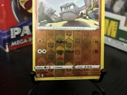 Pokemon TCG Sword & Shield Fusion Strike - Geodude Reverse Holo #135/264 - Image 3