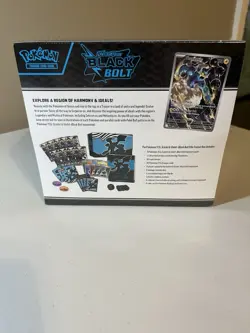 Pokemon Scarlet and Violet: Black Bolt Elite Trainer Box ETB SEALED IN HAND - Image 7