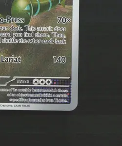 Iron Thorns SVP098 SV Full Art Black Star Promo Holo Pokemon Card NM - Image 6