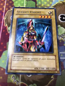 Yugioh Yu-Gi-Oh Queen's Knight EEN-EN004 Unlimited Elemental Energy - Image 1
