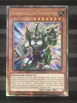 Yugioh | Dinowrestler Pankratops | MP24 | Quarter Century Rare | 1st | NM - Image 3