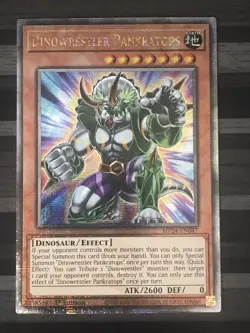 Yugioh | Dinowrestler Pankratops | MP24 | Quarter Century Rare | 1st | NM - Image 5