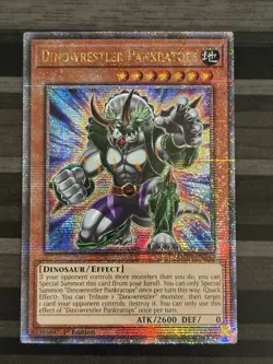 Yugioh | Dinowrestler Pankratops | MP24 | Quarter Century Rare | 1st | NM - Image 7