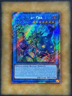 Yugioh Illusion of Chaos RA02-EN020 Platinum Secret Rare 1st Ed NM - Image 2