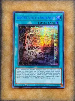 Yugioh WANTED: Seeker of Sinful Spoils MP24-EN122 Secret Rare 1st Ed NM - Image 2