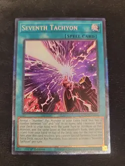 Seventh Tachyon MZTM-EN016 Yugioh Maze of the Master 1st Ed Collector's Rare - Image 3
