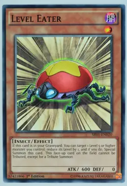 Yugioh! Level Eater SR01-EN020 Common 1st Edition - Image 2