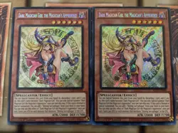 Yugioh Dark Magician Girl The Magician's Apprentice Secret Rare ALIN-EN004 x2 NM - Image 1