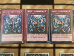Yugioh Infinite Impermanence Secret Rare RA01-EN075 x3 Near Mint - Image 2