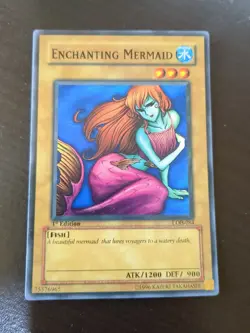 Enchanting Mermaid LOB-084 The Legend of Blue Eyes White Dragon 1st Edition - Image 1