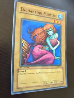 Enchanting Mermaid LOB-084 The Legend of Blue Eyes White Dragon 1st Edition - Image 2