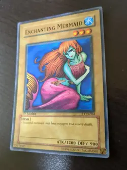 Enchanting Mermaid LOB-084 The Legend of Blue Eyes White Dragon 1st Edition - Image 3