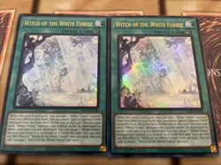 Yugioh Witch of the White Forest Ultra Rare ALIN-EN058 x2 Near Mint 1st Edition - Image 1