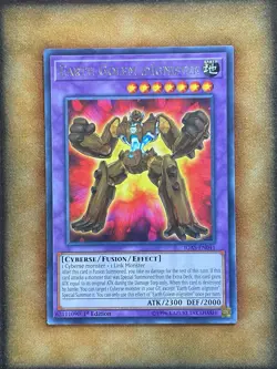 Yugioh Earth Golem @Ignister IGAS-EN041 Rare 1st Ed NM - Image 2