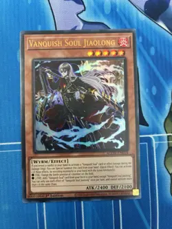 Vanquish Soul Jiaolong AGOV-EN018 Near Mint Ultra Rare 1st Edition Yu-Gi-Oh! - Image 1