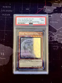 Yugioh PSA 9 Dark Magician Girl GFP2-EN177 (Ghost Rare) 1st.ed - Image 4