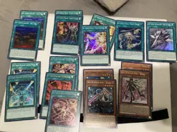 Skystriker lot Yugioh Secret Rares Deck Core Unplayed - Image 1