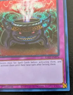 Anti-Spell Fragrance RA02-EN076 1st Ed Secret Rare Rarity Collection II Yu-Gi-Oh - Image 17