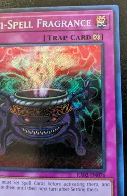 Anti-Spell Fragrance RA02-EN076 1st Ed Secret Rare Rarity Collection II Yu-Gi-Oh - Image 3