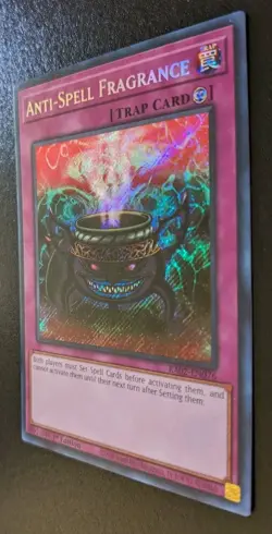 Anti-Spell Fragrance RA02-EN076 1st Ed Secret Rare Rarity Collection II Yu-Gi-Oh - Image 7