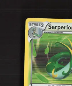 Serperior BW20 Black & White Black Star Promo Holo Pokemon Card LP - Image 3