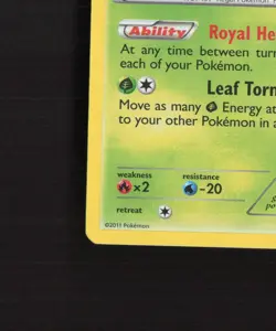 Serperior BW20 Black & White Black Star Promo Holo Pokemon Card LP - Image 5
