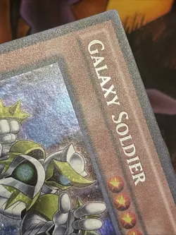 Yu-Gi-Oh! TCG Galaxy Soldier WSUP-EN010 1st Edition Prismatic Secret Rare VLP - Image 2