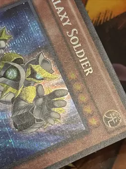 Yu-Gi-Oh! TCG Galaxy Soldier WSUP-EN010 1st Edition Prismatic Secret Rare VLP - Image 3