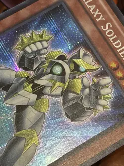 Yu-Gi-Oh! TCG Galaxy Soldier WSUP-EN010 1st Edition Prismatic Secret Rare VLP - Image 5