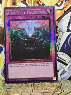 Yu-Gi-Oh! Anti-Spell Fragrance (Prismatic Collector Rare) RA02-EN076 1st Ed. - Image 2