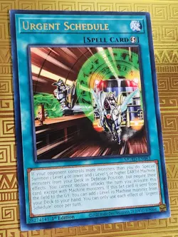 Urgent Schedule MGED-EN063 Maximum Gold Rare 1st Ed NM Yu-Gi-Oh - Image 3