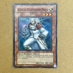 Yu-Gi-Oh! Aurkus, Lightsworn Druid LODT-EN081 Unlimited Edition Ultra Rare NM - Image 1