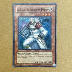 Yu-Gi-Oh! Aurkus, Lightsworn Druid LODT-EN081 Unlimited Edition Ultra Rare NM - Image 3