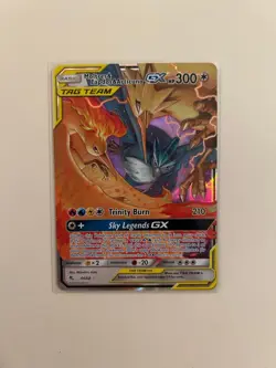 Pokemon TCG Moltres & Zapdos & Articuno GX Tag Team Hidden Fates 44/68 - NM/M - Image 1