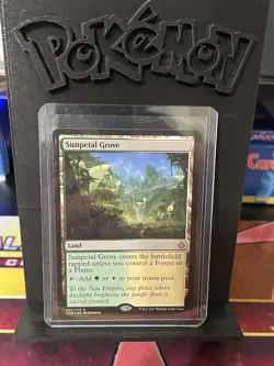MTG Sunpetal Grove Rare Land Ixalan NM - Image 1