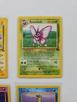 Pokemon TCG Vintage WOTC Jungle Rare Jolteon Venomoth Card Lot - Image 4