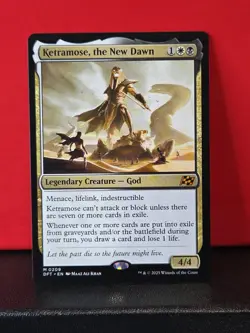 Ketramose, the New Dawn Aetherdrift Regular Card MTG Mythic 0209 - Image 1