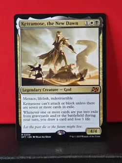 Ketramose, the New Dawn Aetherdrift Regular Card MTG Mythic 0209 - Image 2